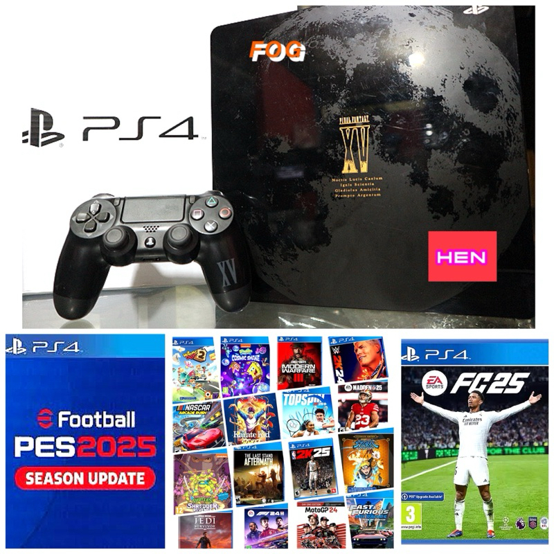 PS4 Slim 1tb FF XV edition CFW Hen