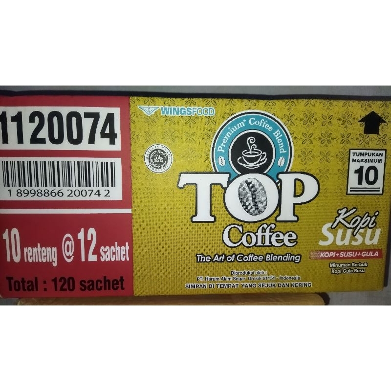 

top kopi susu 1 dus