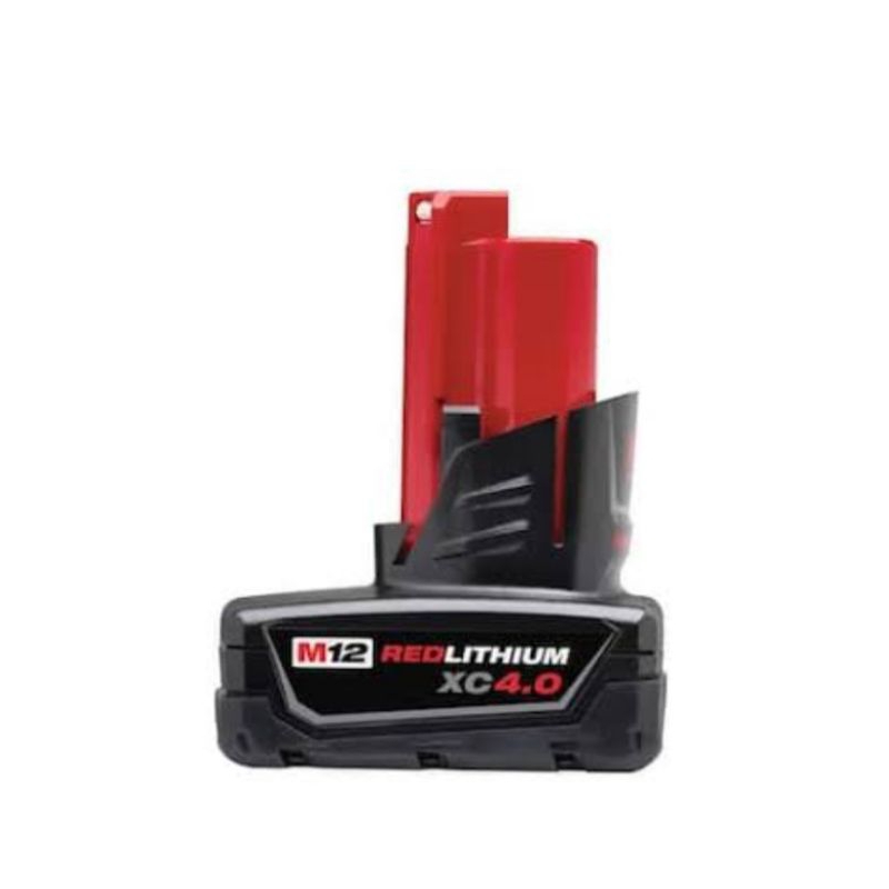 MiLwaukee Baterai M12 4.0 AH Battery For CordLess MiLwaukee M12
