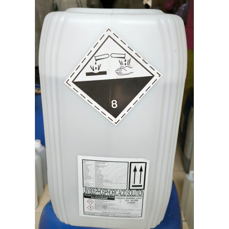 

H3PO4 Fosfat / Phosphoric Ex China Food Grade 1 Kg