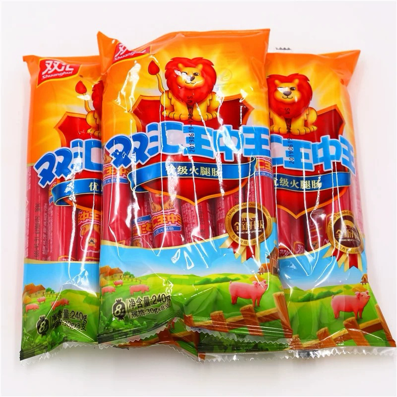 

Shuang Hui Sosis 240g 火腿肠 non Halal Huo tui chang