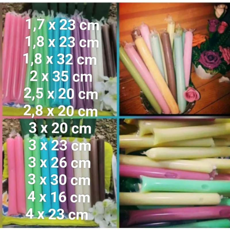 25 gr (isi kurleb 40-75 plastik tergantung ukuran plastik) plastik es pensil / es Mambo / es lilin /
