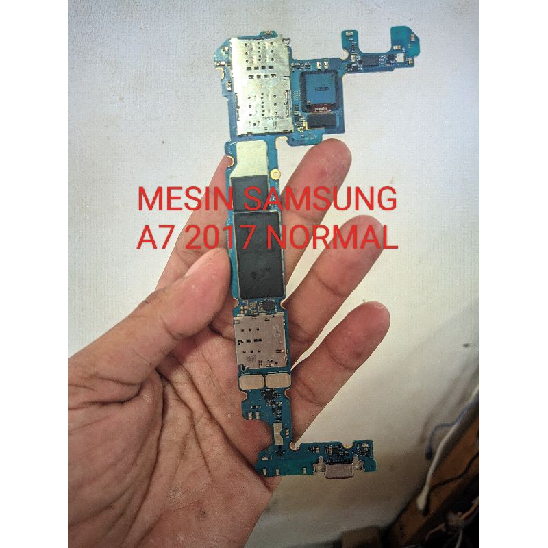Mesin samsung a7 2017 normal