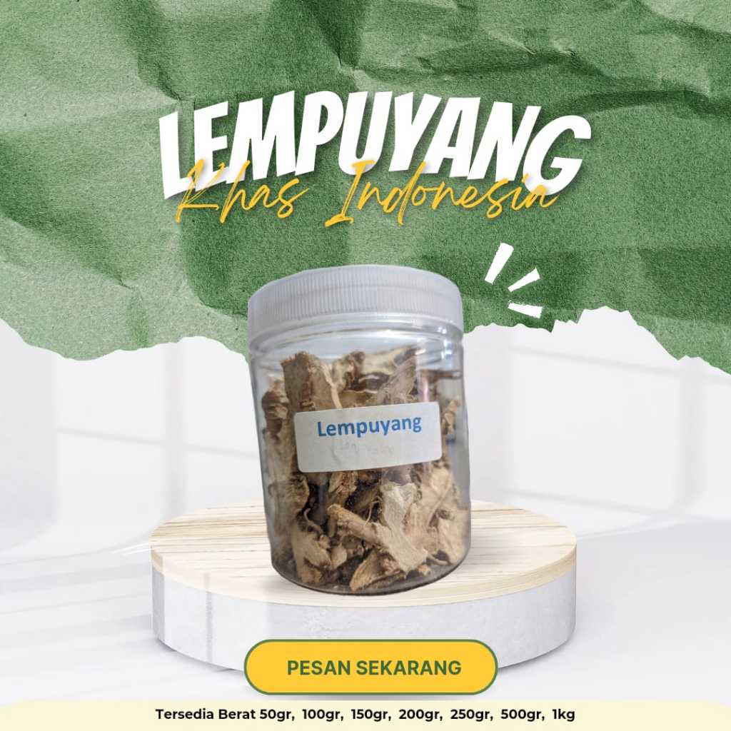 

REMPAH HERBAL ALAMI LEMPUYANG KERING