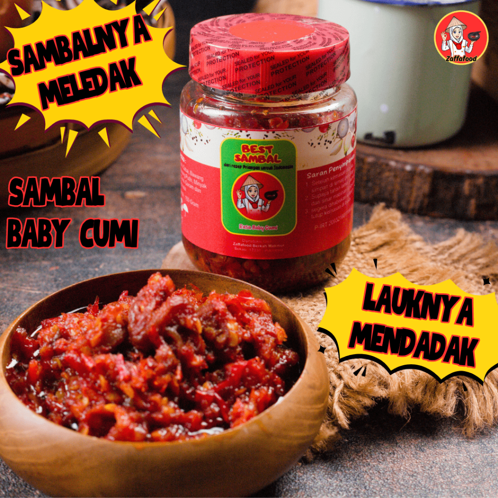 

Sambal Baby Cumi | Sambel Cumi | by BEST SAMBAL 165gram