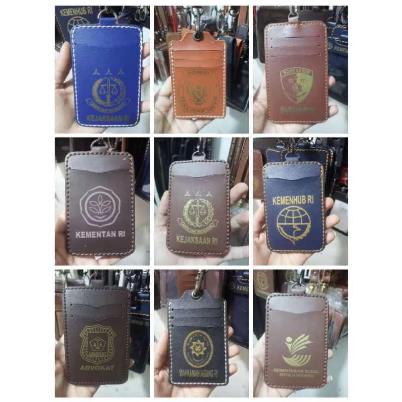 

Ready ID Card Kulit atau Name Tag Kemenhub RI, Kejaksaan RI, Mahkamah Agung, Kementerian Sosial, Kementan RI, Bareskrim, KPU, ADVOKAT, DLL
