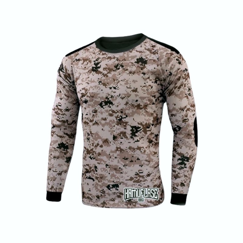 KAOS PENDEK ARMY LOIRENG GURUN DIGITAL KAOS OBLONG PE SINGLE
