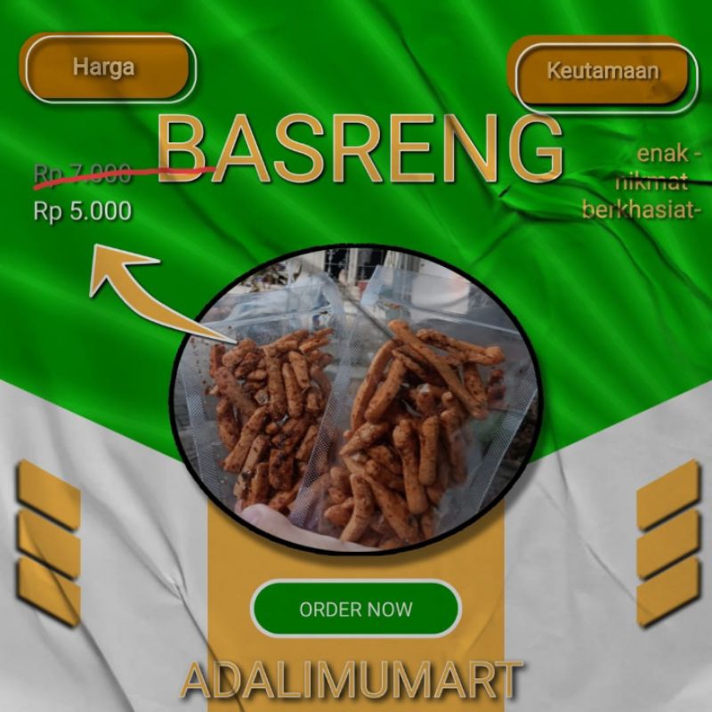 

Basreng Pedas Adlimumart