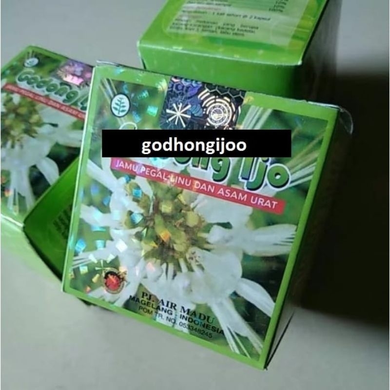 

godongijo jamu herbal 1 box isi 10 sachet