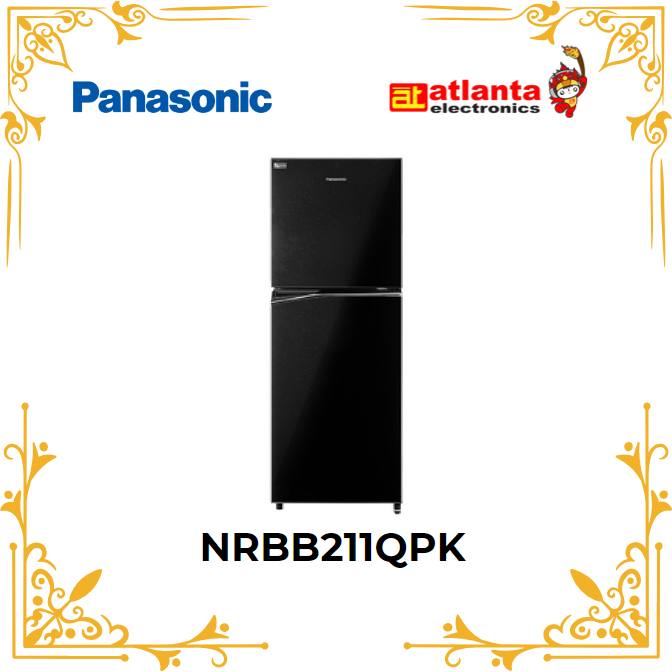 KULKAS 2 PINTU INVERTER PANASONIC NR-BB211Q-PK
