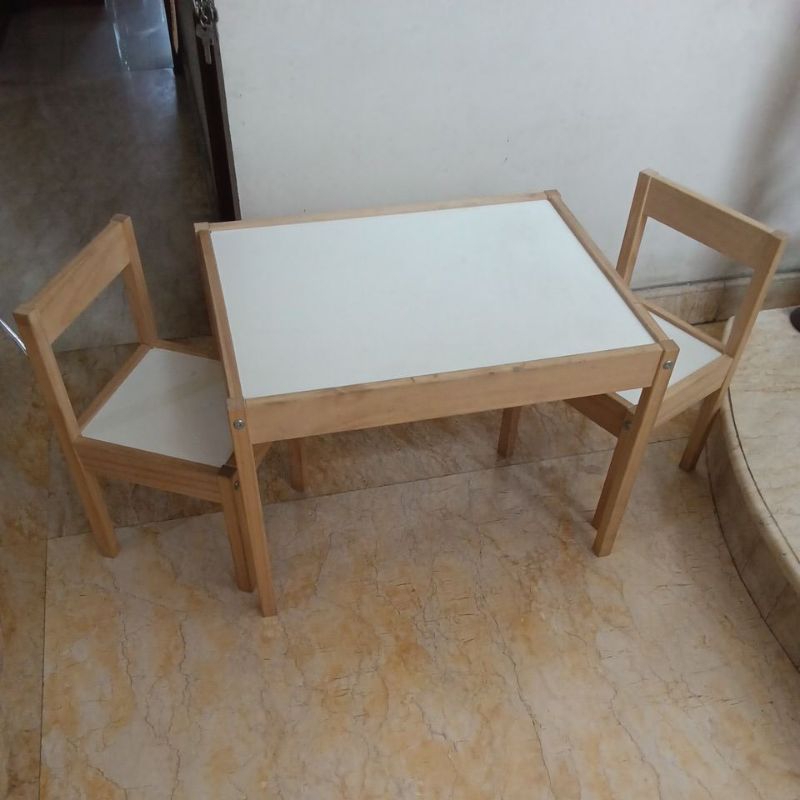 LATT Meja Belajar Anak Activity Anak IKEA Preloved Bagus