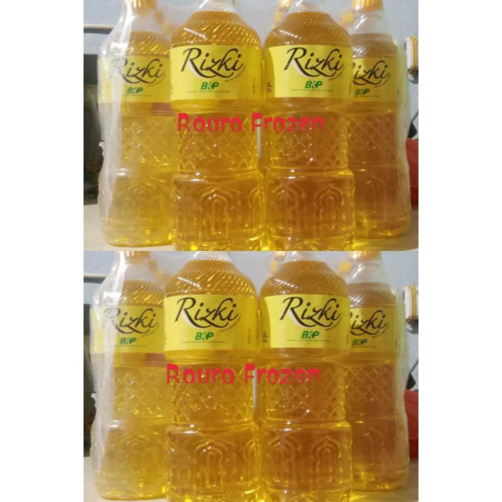 

(800ml) Minyak goreng RIZKI 800 liter (800ml)