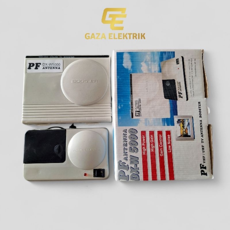 Maju Makmur Boster Set Dx Pf5000 Atas Bawah Antena Tv Digital