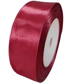 

Pita Satin Maroon Ukuran 1 inch /2,5cm Per Roll