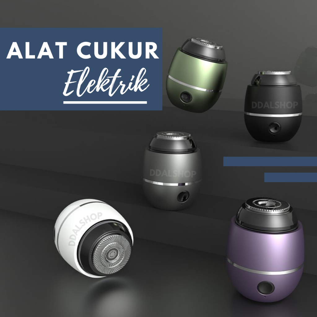 Mesin Cukur Jenggot Electric Mini Alat Cukuran Kumis Bulu Ketiak Elektrik Pisau Shaver Type C