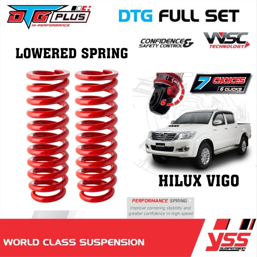 LOWERINGKIT PER SPRING YSS TOYOTA HILUX VIGO LIKE TEIN EIBACH