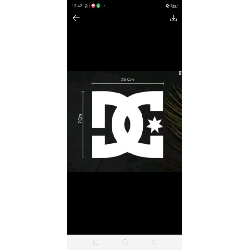 

stiker dg