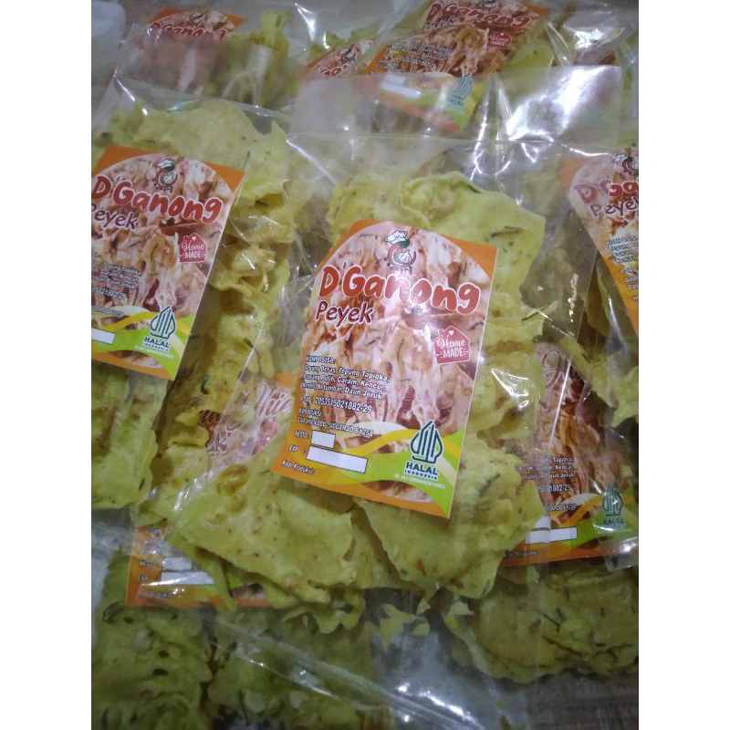

Peyek Rebon/Peyek D'Ganong/ Rempeyek Rebon D'Ganong