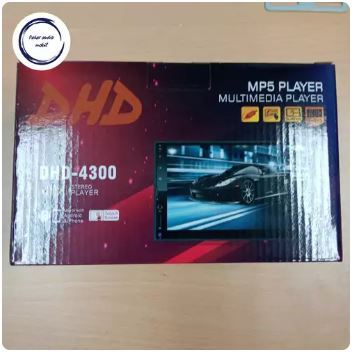 HEAD UNIT DOUBLE DIN DHD-4300 / DECKLESS 7INCH
