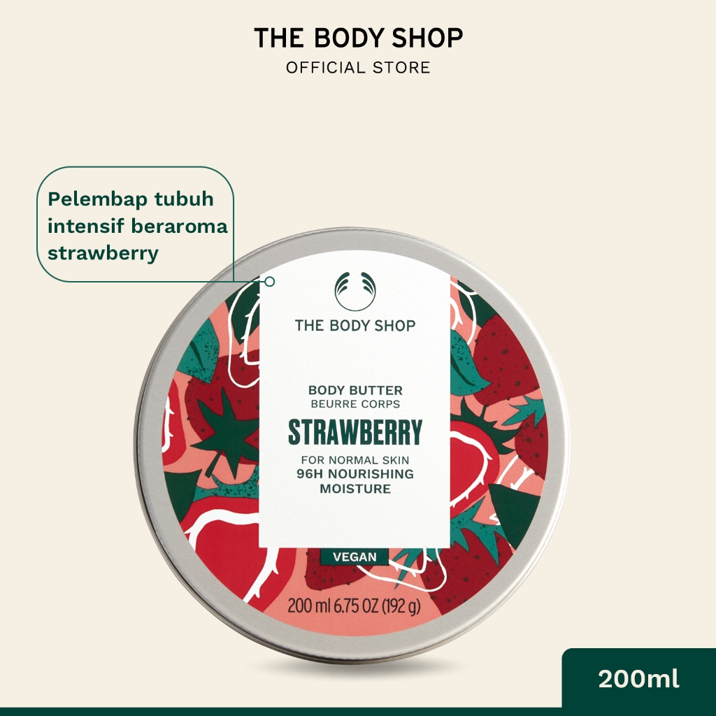 The Body Shop New Strawberry Body Butter 200ml