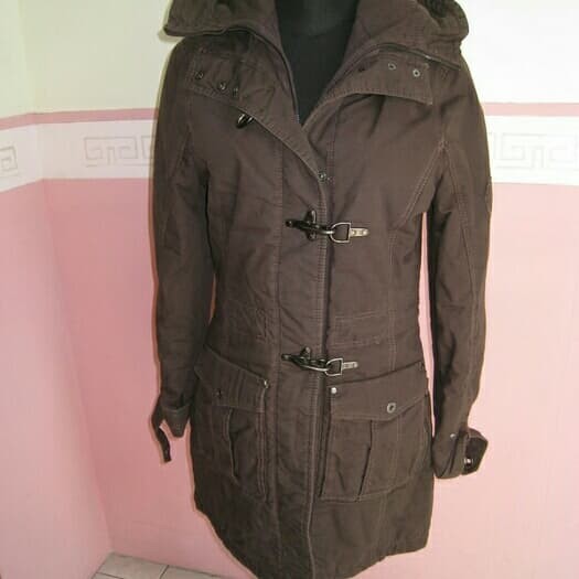 Long Jacket Jaket Panjang Coat Mantel Hangat UNISEX Esprit Hoodie Hang