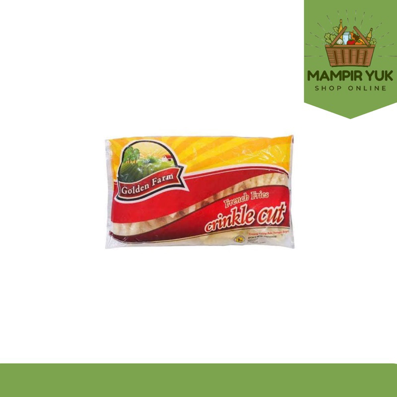 

Golden fram crinkle cut kentang | mampiryuk