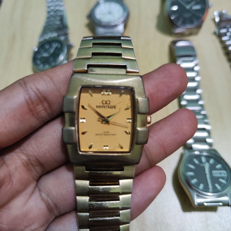 Mirage Gold Dress Watch