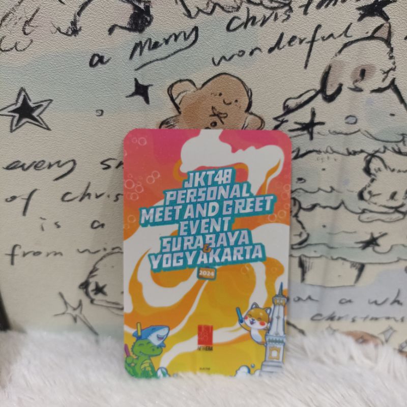 Photocard JKT48 Theater Sementara Christy, Muthe, Olla & Jessi