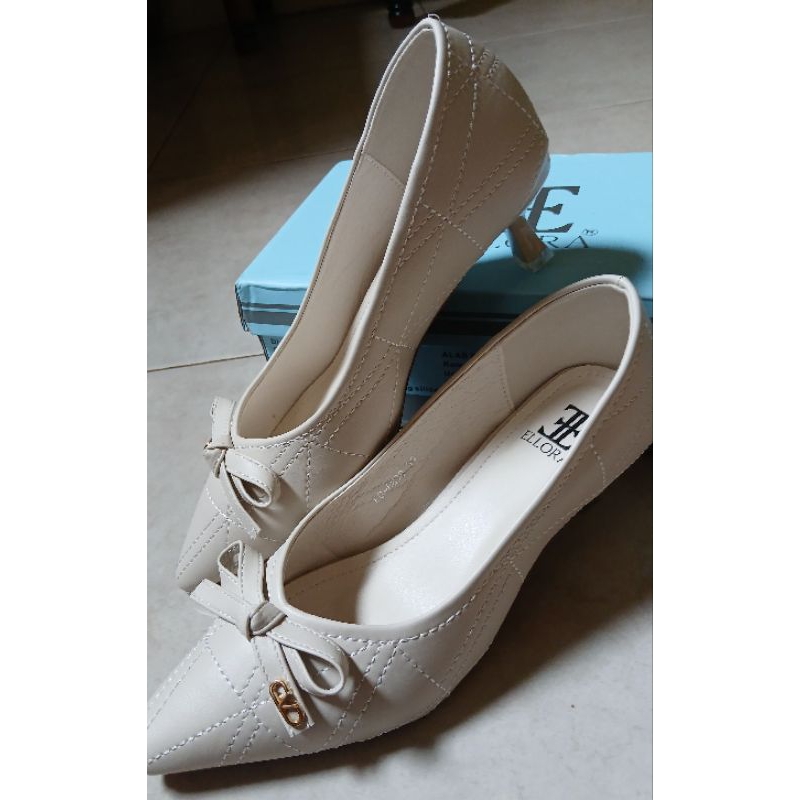 ELLORA EG-8830 Sepatu Heels Wanita 5 cm Sepatu Kerja