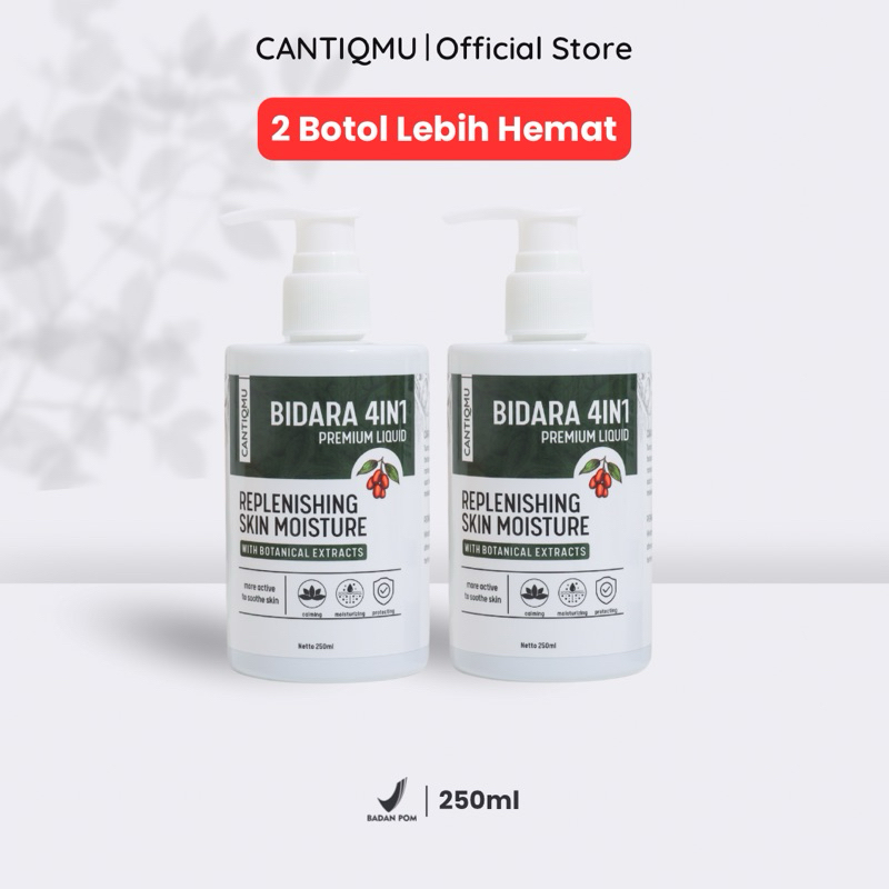 CANTIQMU Premium Bidara 2 PCS Sabun Gatal Eksim dan Kulit Sensitif