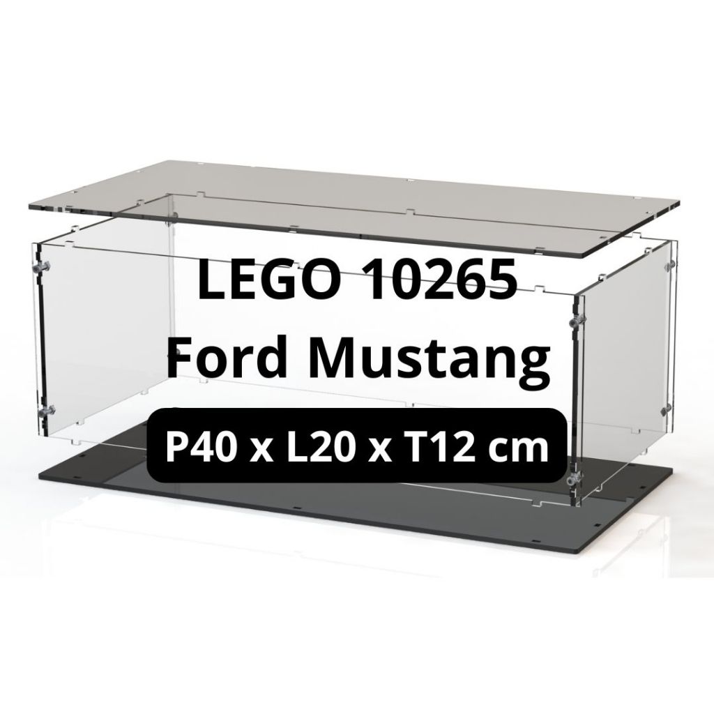 Lego 10265 Ford Mustang Acrylic Box Display Case