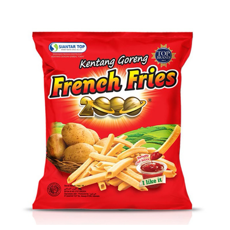 

French Fries 2000 Kentang Goreng 24gr