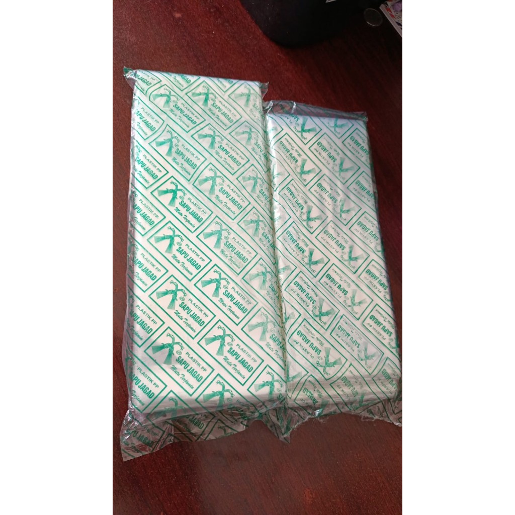 Plastik PP Roll uk 10 cm x 100 meter / PP roll pusaka per pack