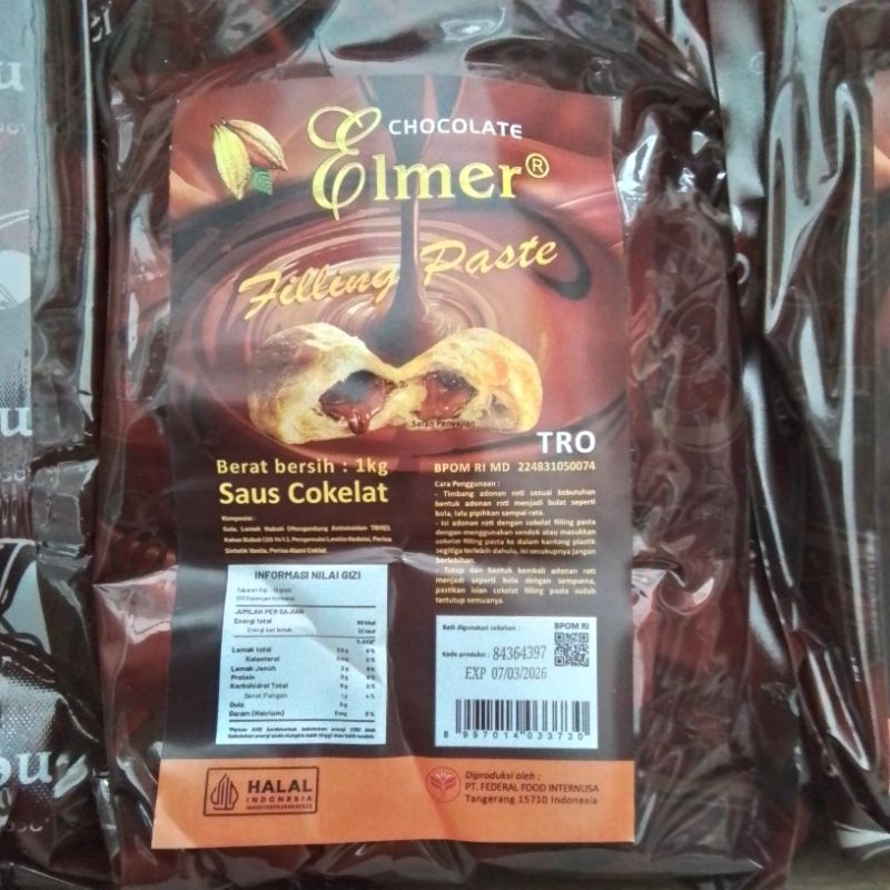 

Elmer Filling Paste Saus Coklat 1kg