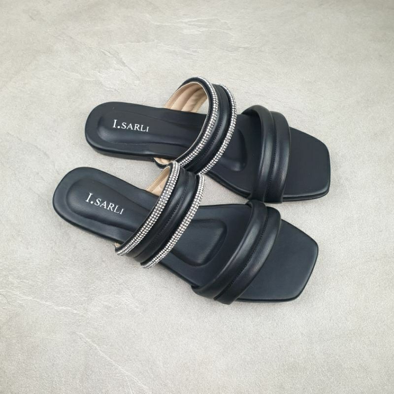Isarli Shoes - Sandal Flat Simple Wanita JJ.121 - Sandal Santai Ringan
