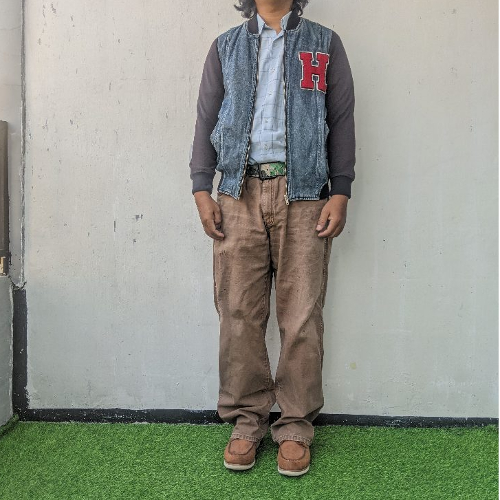 JACKET JEANS DENIM BROWNY H