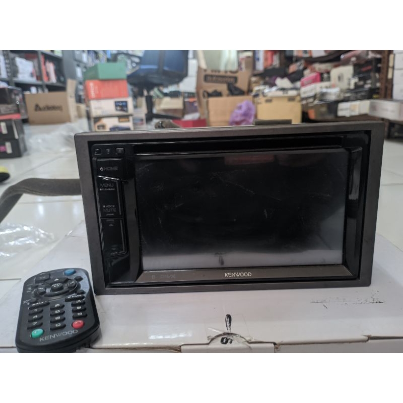 Head Unit kenwood DDX418BTIH4 bawaan mobil honda Brio 2023