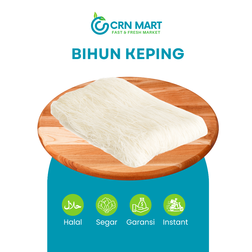 

CRN MART - Bihun Kering Kepingan/Bihun Mie Sop/Bihun Soto Per Keping