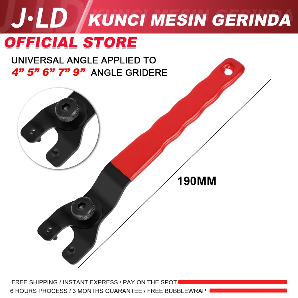 JLD Kunci Mesin Gerinda Tangan Fleksibel Universal Adjustable Untuk Angle Grinder 4-9"