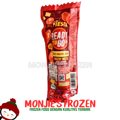 

FIESTA Ready To Go Cheesy Melt Chicken Sausage 60gr - Sosis Keju Siap Makan