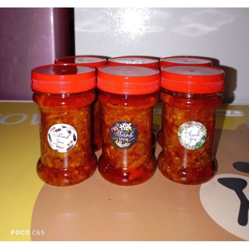 

sambal cumi Mbok Dewor kemasan 150ML