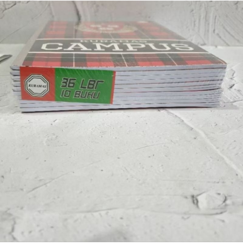 

Ay00! ( 24 Pak ) Buku Tulis Campus Kuramas 36 Lembar Kartonan
