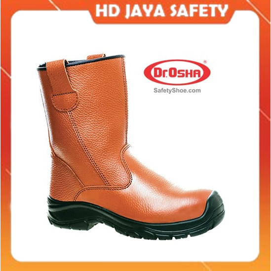 Dr. Osha Type 3398 Nevada Boots Brown - Safety Shoes Dr Osha 3398 Berkualitas