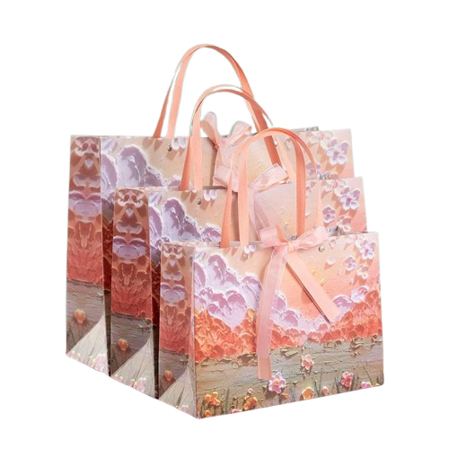 

Paper Bag Peach Jd Moon Premium Tas Kantong Sovenir Pesta Godie Bag
