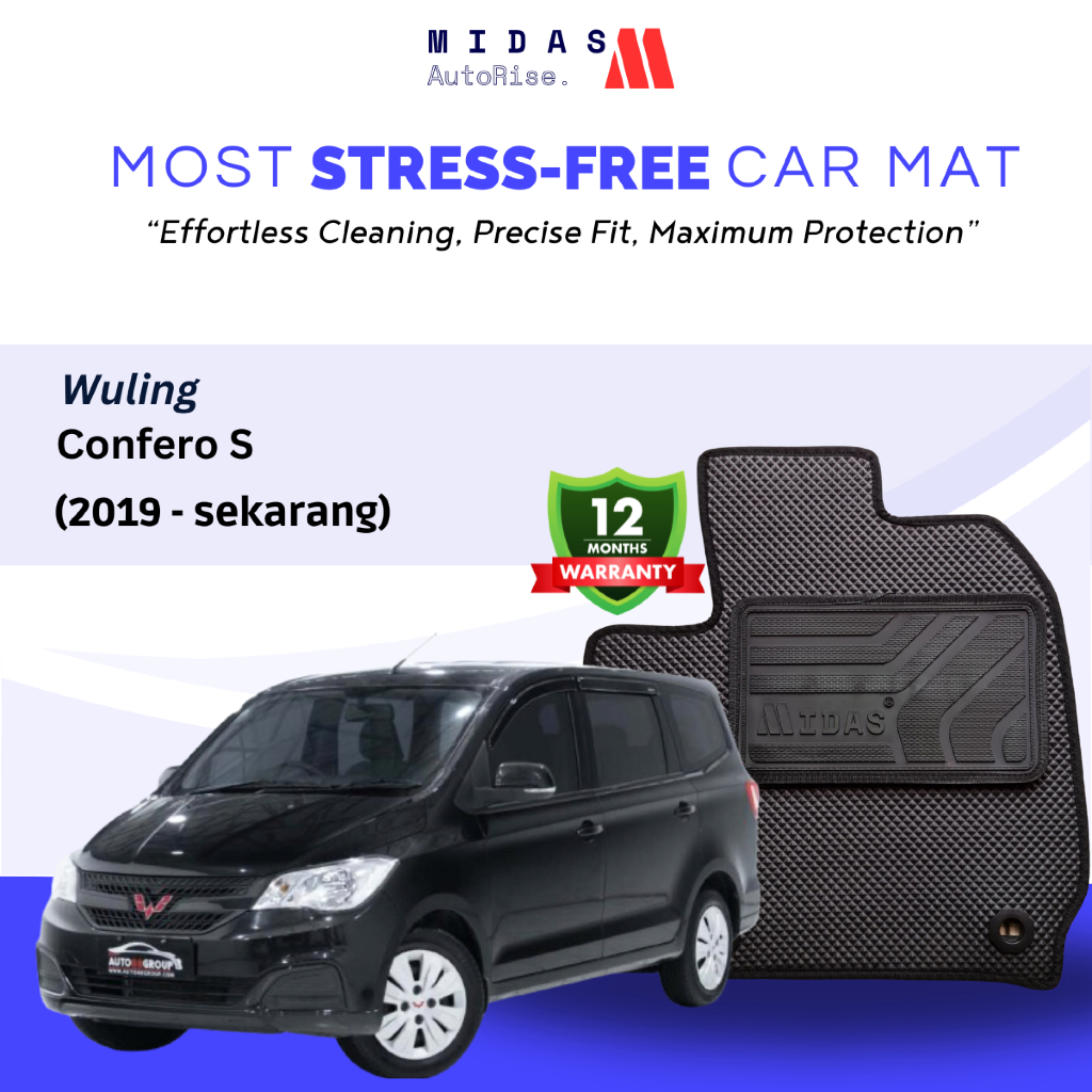 Karpet mobil Midas Wuling Confero S 2018-sekarang