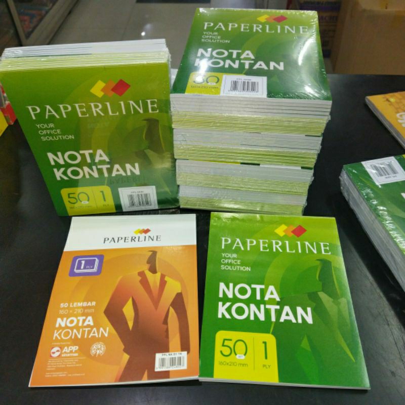 

Buku Nota Kontan Kecil 1 / 2 / 3 PLY NCR Nota Kontan Rangkap Kecil
