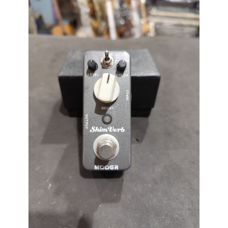 Mooer Shimverb, Efek Gitar, Suling, Bass, Reverb, Not Boss RV 3,5,6, Not Zoom
