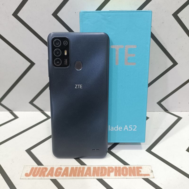 ZTE Blade A52 4/64GB Hp Second Bekas Fullset