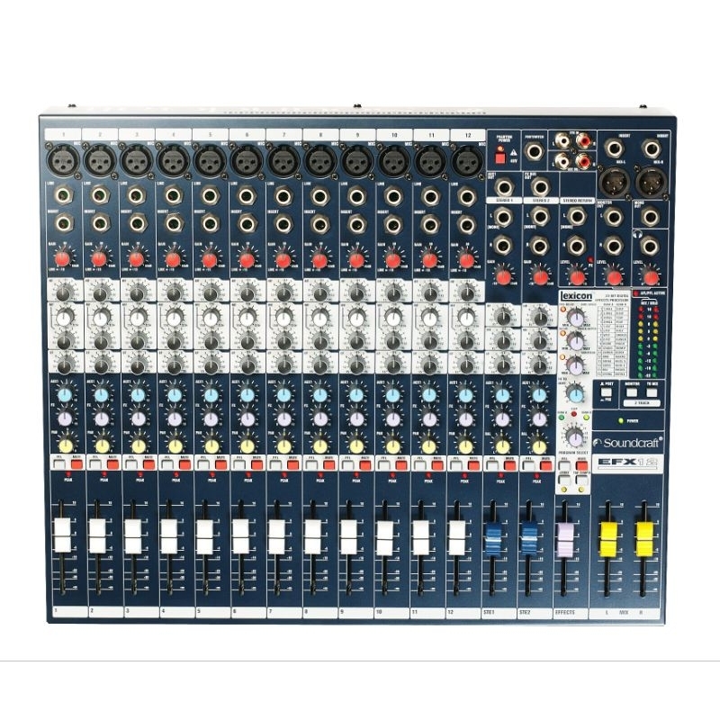 Mixer SOUNDCRAFT EFX12 | SOUNDCRAFT EFX-12 Original & Bergaransi Resmi IMS