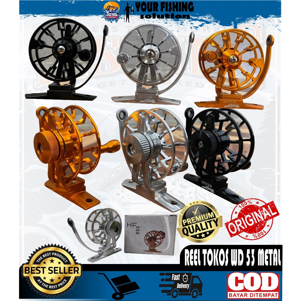 REEL TOKOS REEL JORAN TEGEK WD 53 METAL